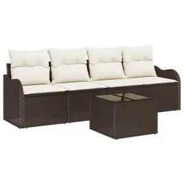 zestaw-sof-na-ogrod-brazowy-polirattan