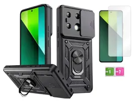 etui-pancerne-do-xiaomi-redmi-note-13-pro-5g-slide-ring-czarny-szklo-9h