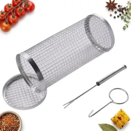 stalowy-kosz-do-grillowania-warzyw-frytek-ziemiakow-obrotowa-tuba-20-cm