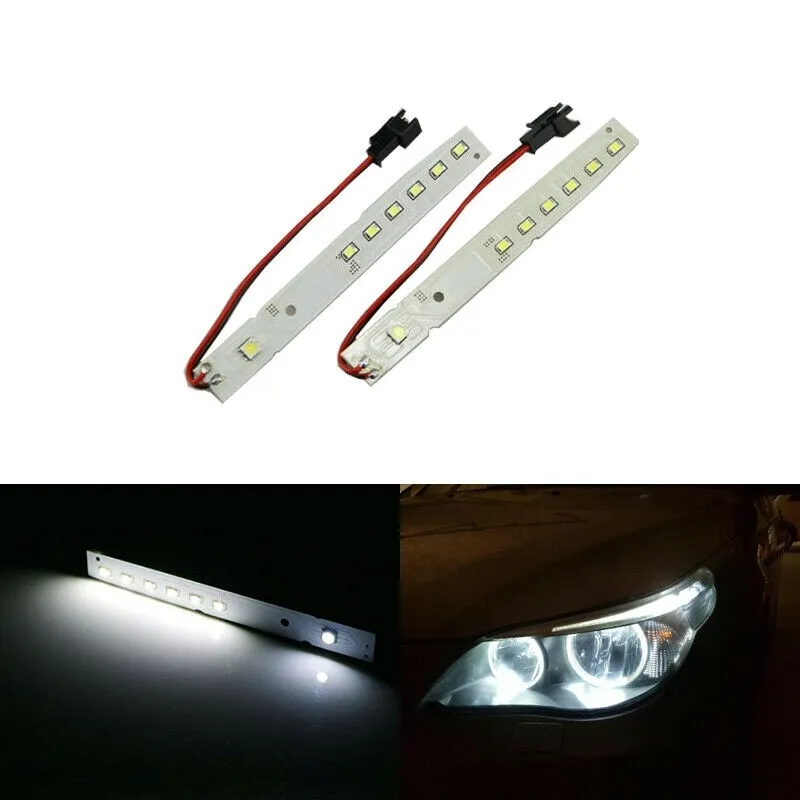 led-brewki-biale-eyebrows-bmw-e60-e61-lci-2007-10-stan-nowy