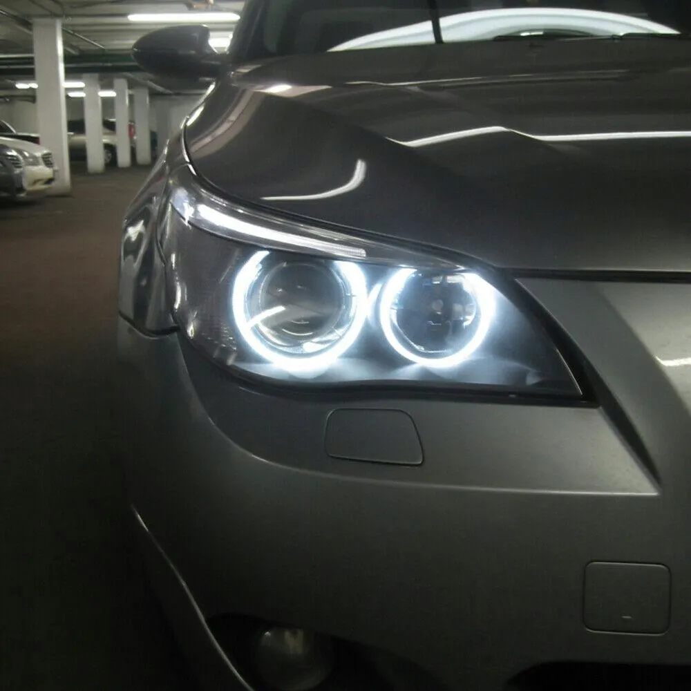 led-brewki-biale-eyebrows-bmw-e60-e61-lci-2007-10-stan-nowy