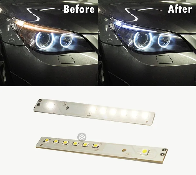 led-brewki-biale-eyebrows-bmw-e60-e61-lci-2007-10-stan-nowy-rodzaj-led