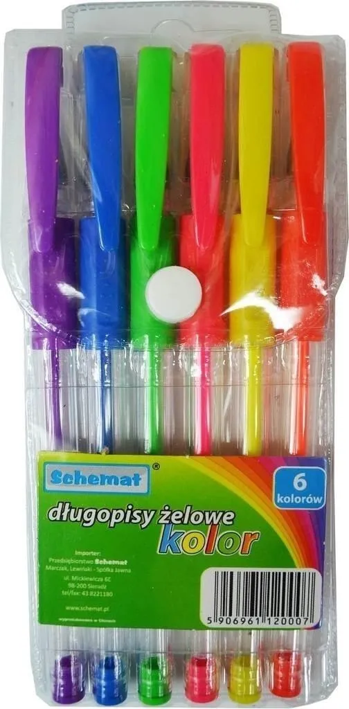 dlugopisy-zelowe-6-kolorow