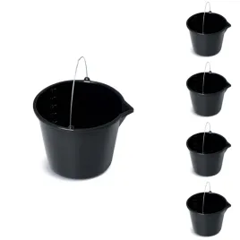 5x-wiadro-budowlane-gospodarcze-16l-z-lejkiem-ogrodowe