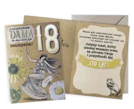karnet-urodziny-vintage-18-prawdziwa-dama