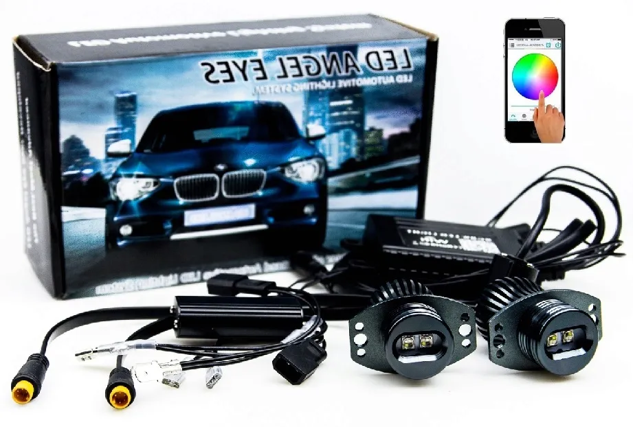 led-marker-ringi-bmw-e90-e91-rgb-wifi-smartfon-stan-nowy