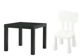 ikea-zestaw-lack-stolik-czarny-55x55-cm-i-mammut-krzeselko-biale