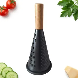 tarka-kuchenna-do-warzyw-i-sera-stalowa-3-stronna-czarna-254-cm