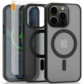 etui-do-magsafe-do-apple-iphone-13-pro-czarne-matowe-pancerne-szklo-9h