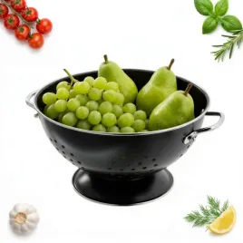 durszlak-metalowy-cedzak-do-makaronu-z-raczkami-czarny-23-cm