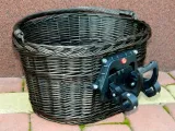 kosz-rowerowy-koszyk-na-rower-przedni-click-wenge-stan-nowy