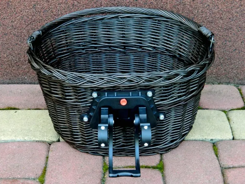 kosz-rowerowy-koszyk-na-rower-przedni-click-wenge-stan-nowy