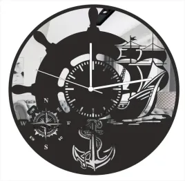 ozdobny-zegar-lustrzany-morze