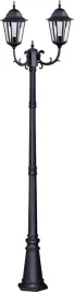 lampa-ogrodowa-podwojna-latarnia-klasyczna-czarna