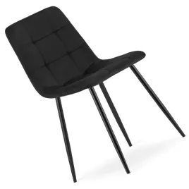 4x-krzeslo-welurowe-pikowane-salon-metalowe-nogi