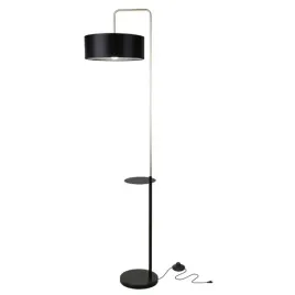nowoczesna-lampa-podlogowa-z-polka-czarno-zlota-okragly-klosz-salon