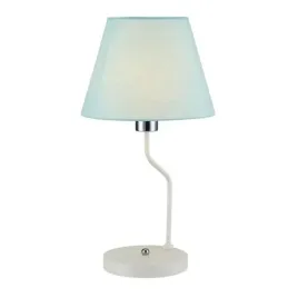 biala-lampa-stolowa-niebieski-abazur-skandynawska-sypialnia