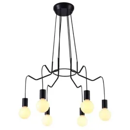 szescioramienna-czarna-lampa-wiszaca-loft-jadalnia