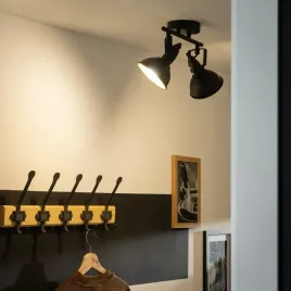 lampa-sufitowa-retro-loft-czarno-zlota-30cm-2xe27-orte