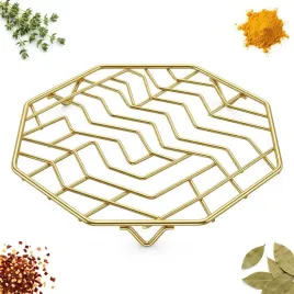 metalowa-podstawka-pod-doniczke-zlota-podkladka-kuchenna-20-cm