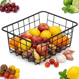 koszyk-metalowy-na-owoce-i-warzywa-organizer-kuchenny-czarny-20-cm