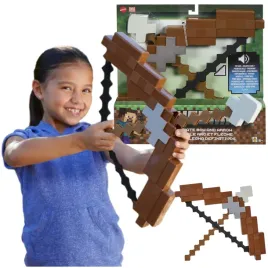 pistolet-mattel-brazowy-plastikowy-z-dzwiekiem-minecraft-zestaw-prezent