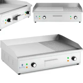 grill-elektryczny-plyta-grillowa-gladka-ryflowana-727-x-420-mm-4400-w