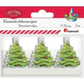 klamerki-drewniane-z-dekorem-biale-choinka-3szt