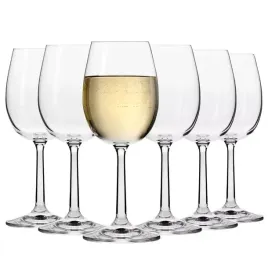 krosno-pure-basic-kieliszki-do-wina-bialego-zestaw-komplet-6-sztuk-250ml