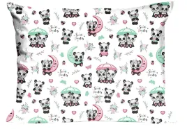 poszewka-70x80-pandy-biala-kolorowa-kids