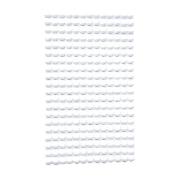 KRYSZTAŁKI SAMOPRZYLEPNE 6mm white dpCraft scrapbooking białe dekoracyjne