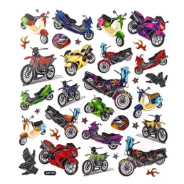 naklejki-ozdobne-motocykle-34szt-samoprzylepne-scrapbooking-motory-motocykl