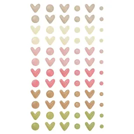emaliowane-serduszka-i-kropki-samoprzylepne-72-szt-dpcraft-scrapbooking-mix