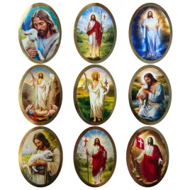 naklejki-etykiety-alleluja-jezus-wielkanoc-jezus-zmartwychwstaly-9-szt
