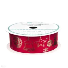 tasiemka-satynowa-christmas-czerwona-25mm-x-5m-wstazka-swiateczna-pakowanie