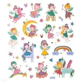 naklejki-z-brokatem-wrozki-28-szt-dpcraft-scrapbooking-wrozka-mix-kolorowe