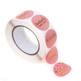 naklejki-na-rolce-handmade-with-love-rozowe-500szt-dpcraft-scrapbooking