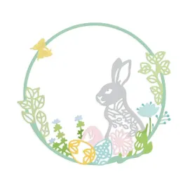 wykrojnik-dpcraft-wielkanocny-wianek-zajaczek-wielkanoc-scrapbooking-kwiaty