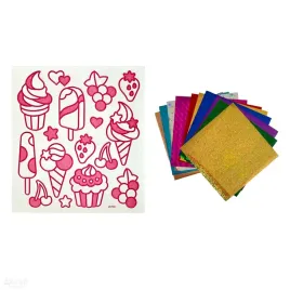 piankowe-naklejki-diy-z-folia-lody-16szt-dpcraft-kreatywne-blyszczace-mix