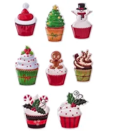 naklejki-puszyste-muffinki-ozdoby-dekoracje-scrapbooking-dpcraft-puffy-3d