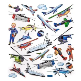 naklejki-samoloty-27szt-dpcraft-samolot-dekoracyjne-pilot-scrapbooking