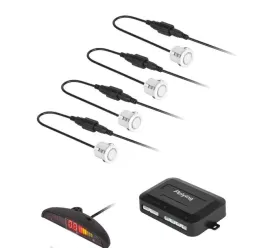 czujniki-cofania-parkowania-biale-4-sensory-185mm-wyswietlacz-buzzer