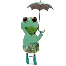 zaba-metalowa-do-ogrodu-duza-figurka-ogrodowa-dekoracja-55-cm