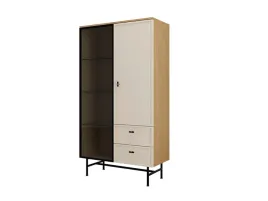 witryna-niska-90-cm-z-szufladami-dab-wiosenny-macadamia-elora-4