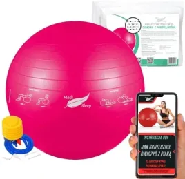 pilka-do-cwiczen-gimnastyczna-65cm-z-cwiczeniami-na-pilce-fitness-pilates