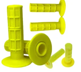 manetki-kierownicy-gripy-gumy-zolte-enduro-cross-mx