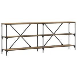 konsola-z-polka-dab-rzemieslniczy-200-x-30-x-75-cm