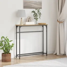 konsola-z-polka-dab-rzemieslniczy-75-x-195-x-75-cm