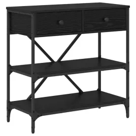 konsola-z-szuflada-z-polka-czarny-dab-75-x-345-x-75-cm-drewno