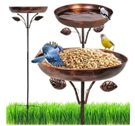 poidlo-dla-ptakow-ozdoba-ogrodowa-slonecznik-metalowe-retro